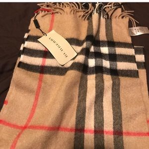Authentic Burberry giant scarf